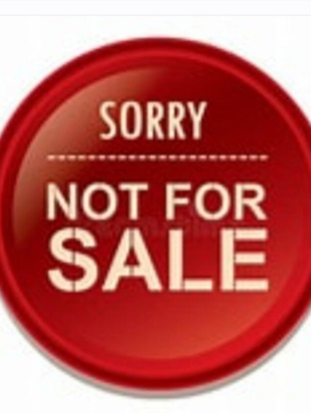 NOT FOR SALE Please See Other Items In My Closet Thank You!